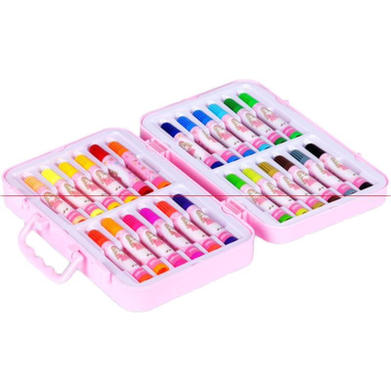 得力7053水彩笔(粉)