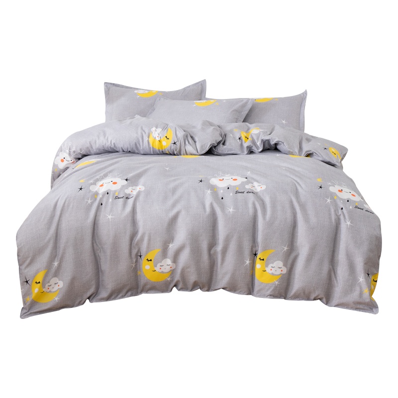 凯诗风尚(CHARSON) 家纺 INS少女心系列四件套 小清新植物羊绒床上用品床单被套4件套