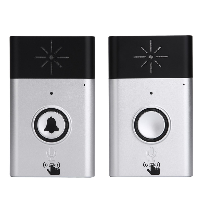 康艺(KANGYI) 语音门铃家用无线交流双向对讲门铃(1室外机+1室内机)