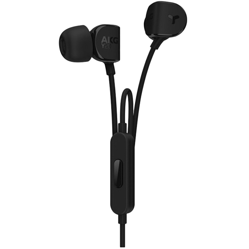 AKG Y20U 立体声入耳式有线耳机 黑色
