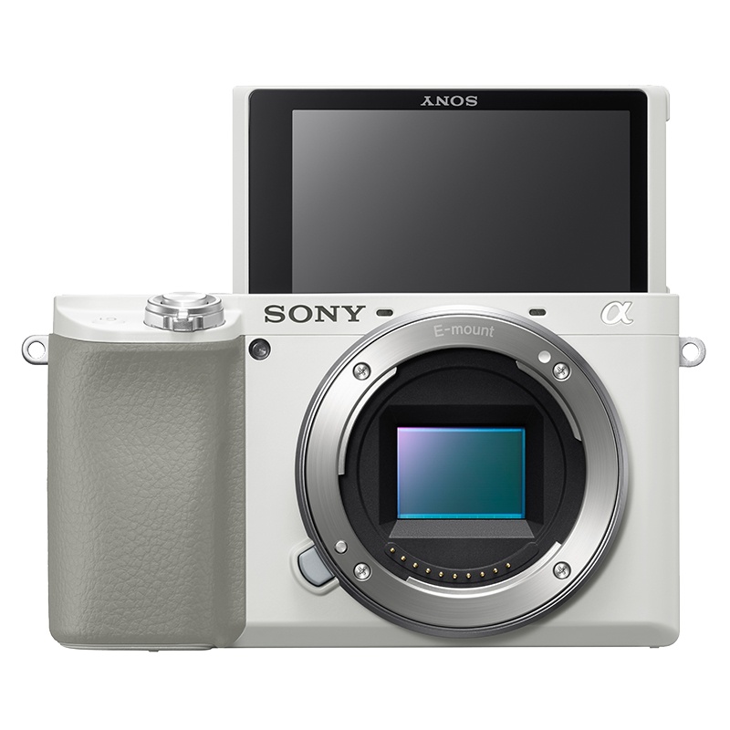 索尼Alpha 6100 A6100L APS-C画幅微单 数码相机 (白色 ILCE-6100L A6100L 16-50mm镜头)