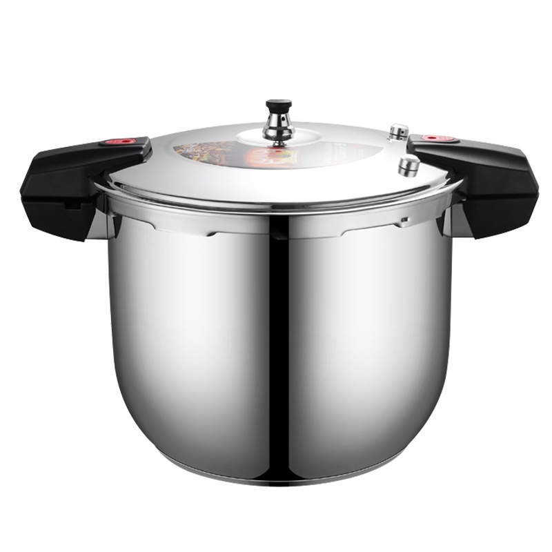 好厨夫 高压锅 旺年吉日压力锅30cm大容量不锈钢高压锅 六重防护设计,防烫手柄设计,大容量,工艺考究,耐用安全