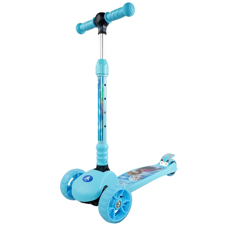 迪士尼(Disney)麦斯卡(MESUCA)儿童滑板车3-5-8岁宝宝男女初学者玩具车溜溜车全闪光轮可调高度