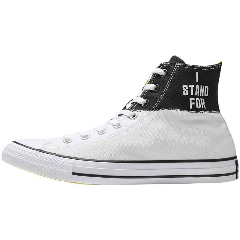 CONVERSE匡威男鞋女鞋新款ALL STAR高帮黑白撞色运动鞋165709C