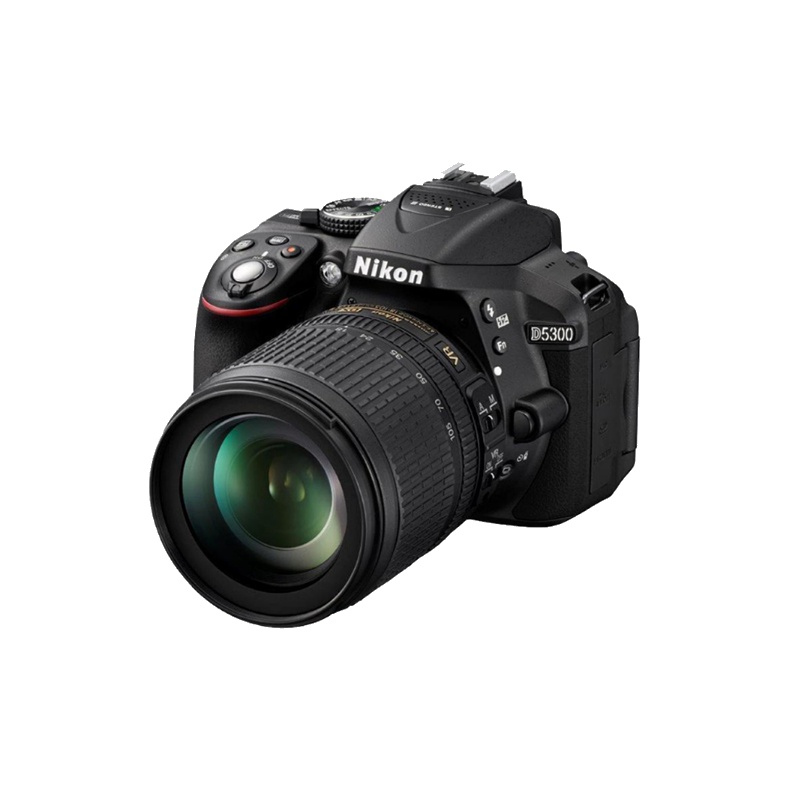 尼康(Nikon) 型号D5300 (18-105mm) 数码入门级单反相机单镜头套装 约2416万有效像素 VR防抖