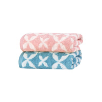 馨牌 毛巾家纺雅典娜加厚亲子纯棉浴巾 柔软纯棉吸水性强加厚浴巾 蓝色 粉色 黄色
