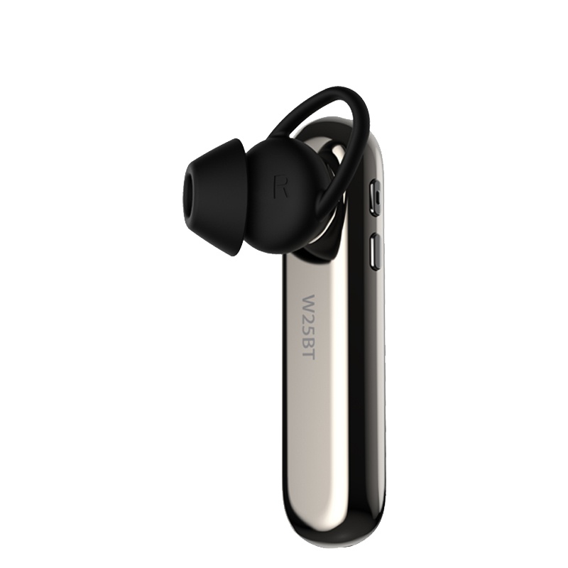 Edifier/漫步者W25BT 无线蓝牙耳机耳挂式 商务运动智能通话耳麦 苹果安卓通用 流沙金