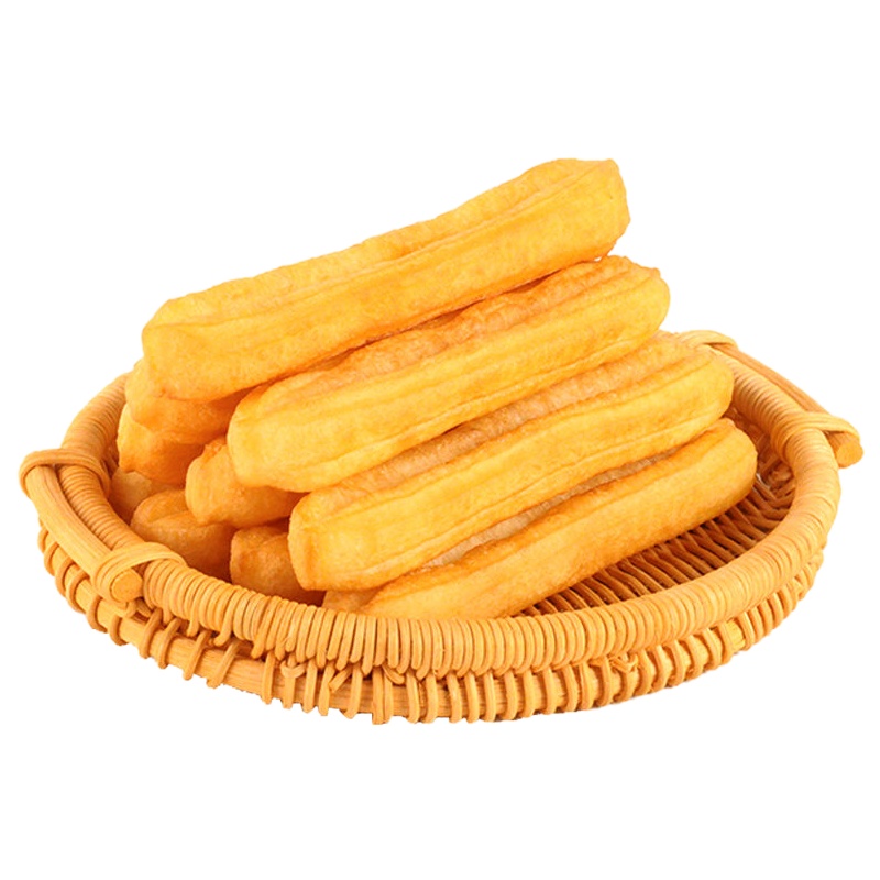 香酥油条果子方便速食半成品营养早餐速冻面食 900克 传统大油条2包