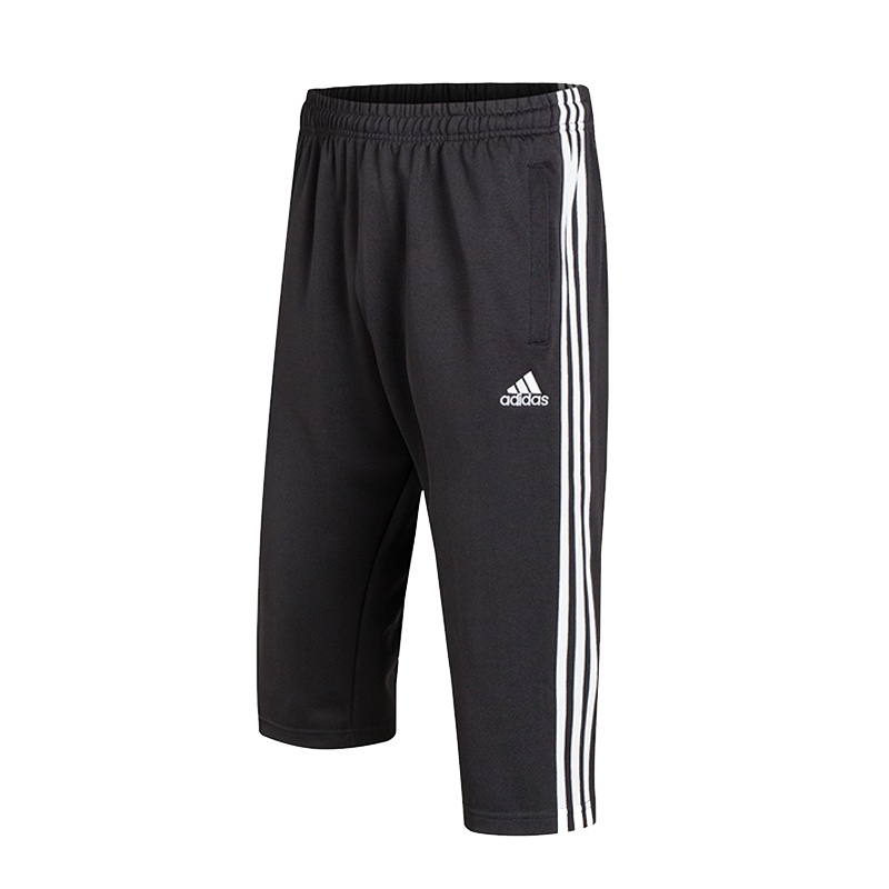 阿迪达斯adidas男装运动透气七分裤-PN10030MA-7-BW