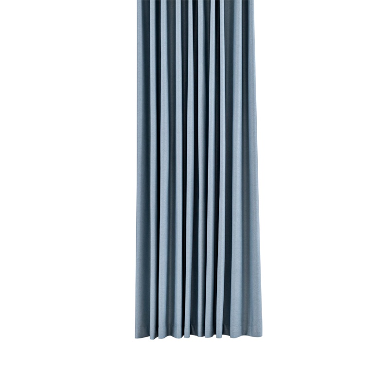 博朗蒂芙尼窗帘遮光卧室客厅2021年新款轻奢奶茶色棉麻现代日式流行北欧简约