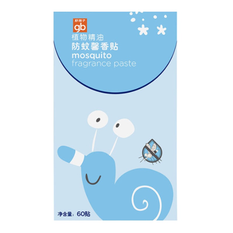 好孩子(gb)婴儿植物精油防蚊馨香贴60贴 WV6205
