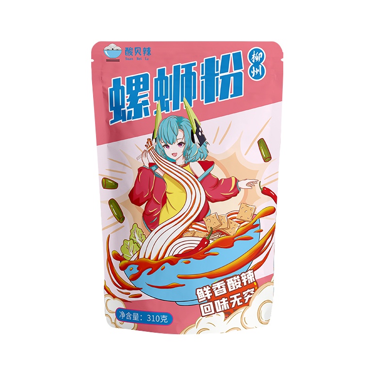 正宗柳州螺蛳粉酸贝辣310g*8包整箱方便速食