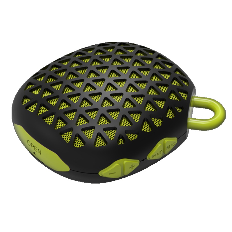 熊猫/PANDA BA-285 黑绿色 蓝牙音箱户外重低音炮手机音响充电便携式无线