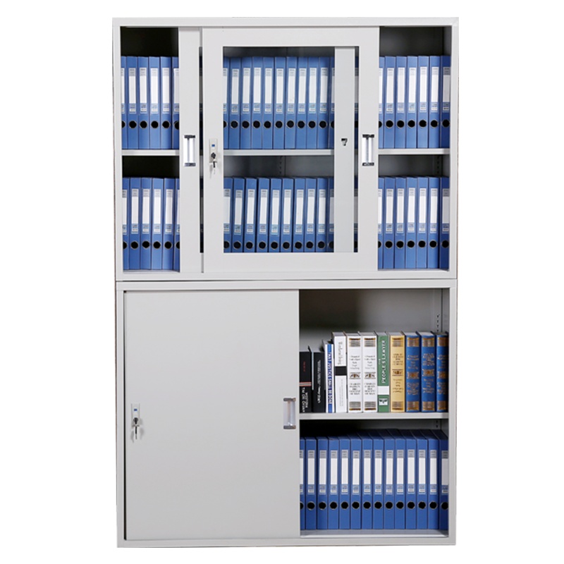 [一鹏]文件柜办公柜钢制宽移门柜铁皮柜资料柜档案柜储物柜
