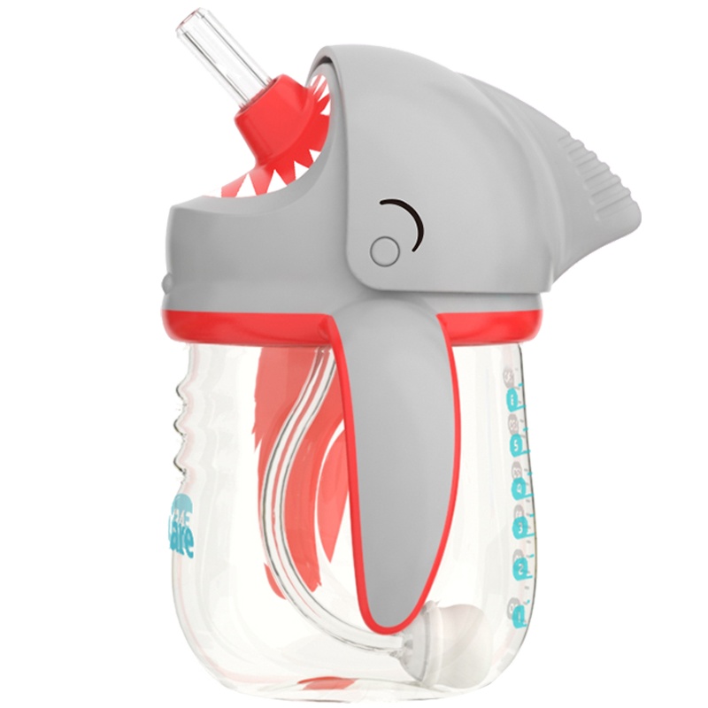 伊斯卡尔(Easy Care)160mlPPSU儿童水杯婴儿学饮杯幼儿园宝宝吸管杯防漏防喷耐高温360°重力球水杯