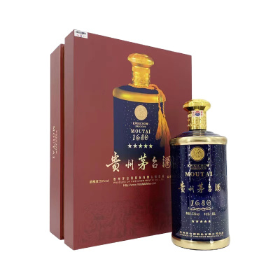 [鼎利鑫]1680满天星贵州茅台酒酱香型白酒 1680ml1瓶 53度