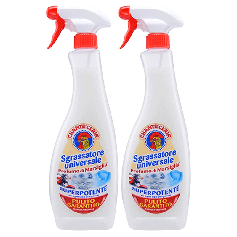 大公鸡头 进口厨房油烟机重油污清洁剂 多功能清洗 去污去渍除油剂600ml*2瓶