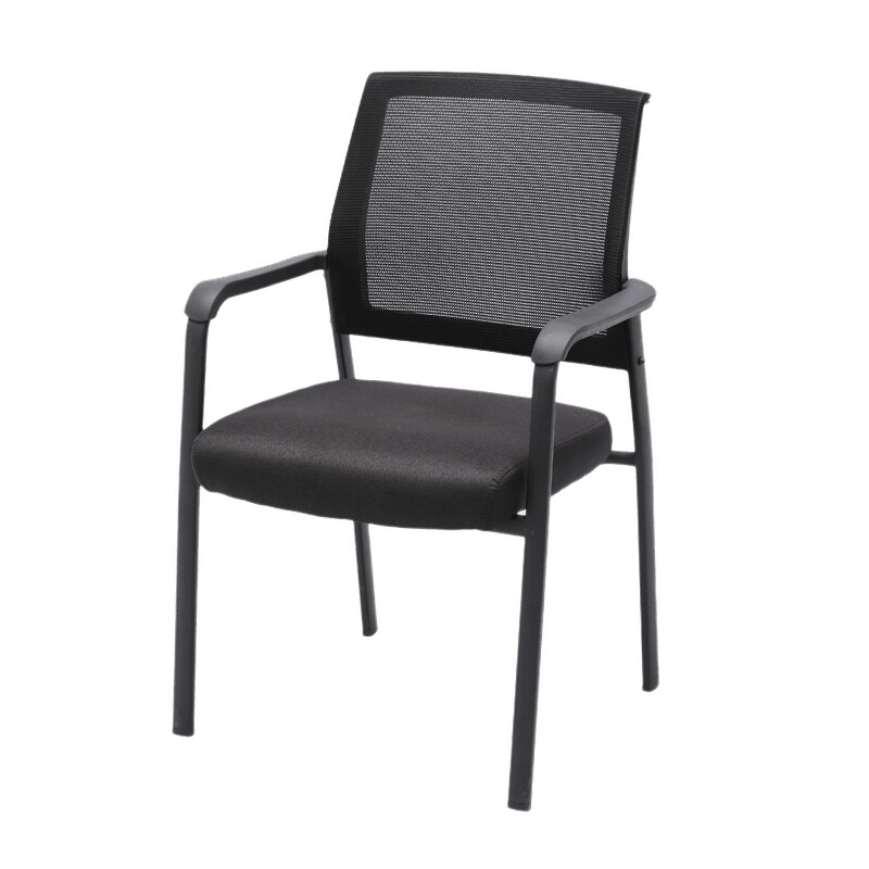 卓澳(ZHUOAO)办公椅电脑休闲椅会议椅四脚洽谈椅