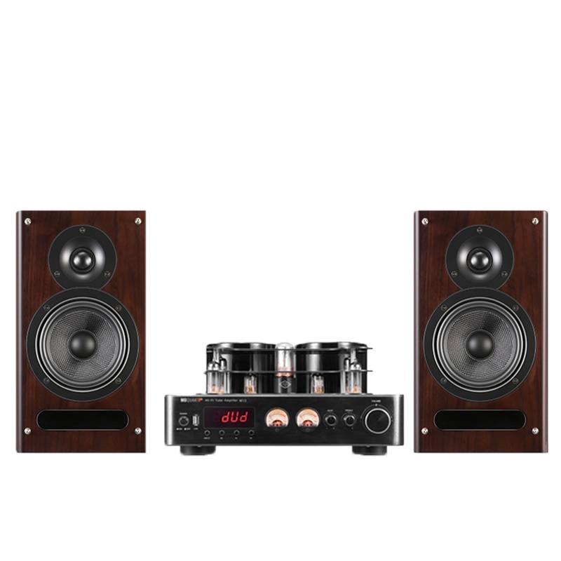 MBQUART德国歌德M13+M200胆机音响套装电子管功放机大功率发烧HIFI组合无损音箱家用电视电脑手机蓝牙音响