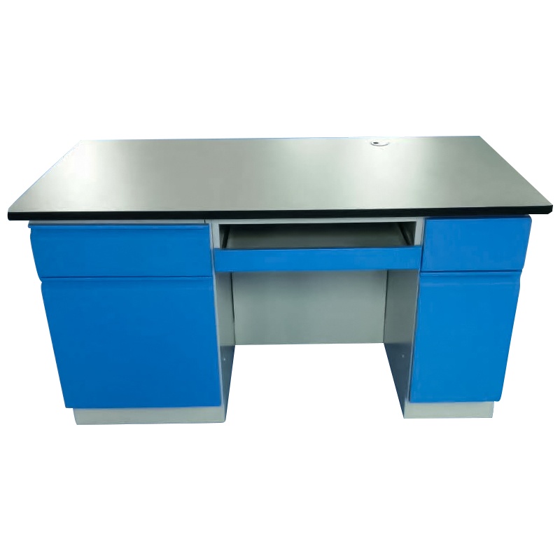 帅畅全钢实验台钢木PP边台柜试验台化验室工作台实验室桌操作台定制(每米单价)[工厂现做 7天内发货]