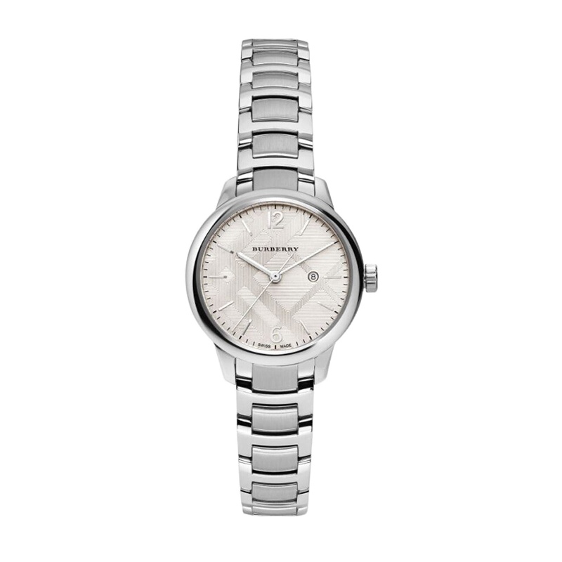 巴宝莉(BURBERRY)手表时尚圆盘女士石英手表