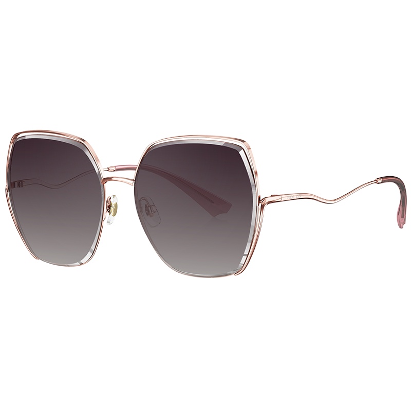 BOLON暴龙2020新款太阳镜多边形时尚墨镜合金潮眼镜女BL7115