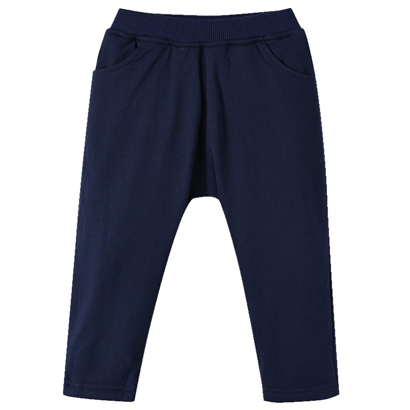 铅笔俱乐部童装2019秋冬新款男小童休闲长裤男童加厚加厚裤子儿童