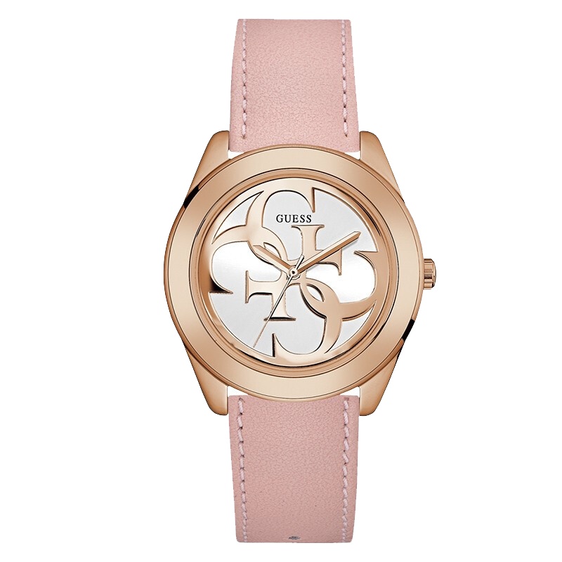 盖尔斯(GUESS)时尚潮流摩登都市优雅个性设计印花魅力石英女士手表W0895L6