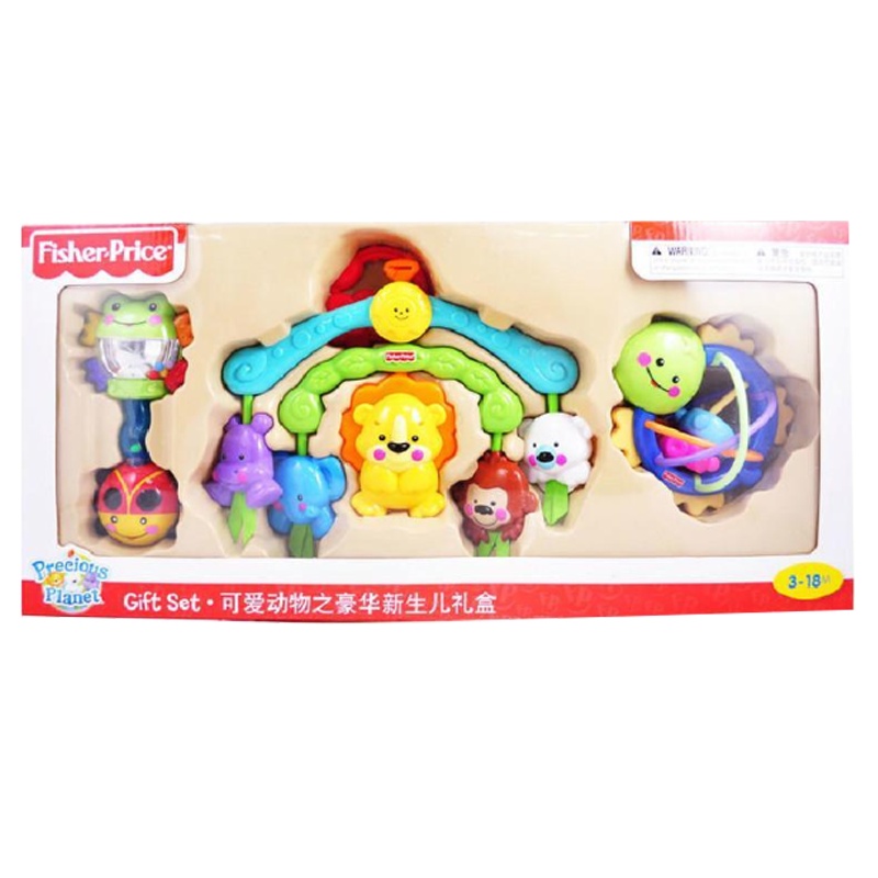 费雪 可爱动物之豪华新生儿礼盒 X7169