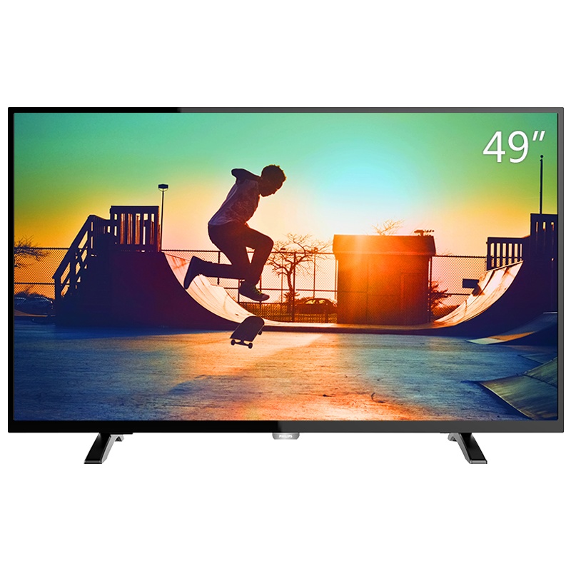 飞利浦(Philips)49PUF6072/T3 49英寸 4K超高清 智能 LED平板液晶电视机