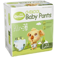 奇酷夏季拉拉裤超薄透气干爽男婴儿女宝宝学步尿不湿L22片