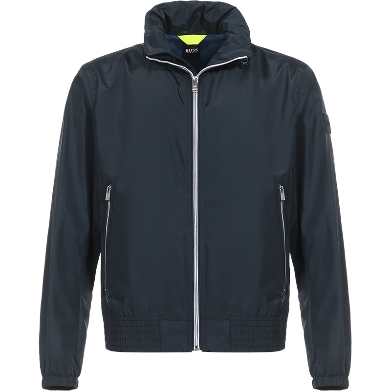 HUGO BOSS 雨果博斯 男士 聚酯纤维隐藏式连帽夹克外套上衣 50429094