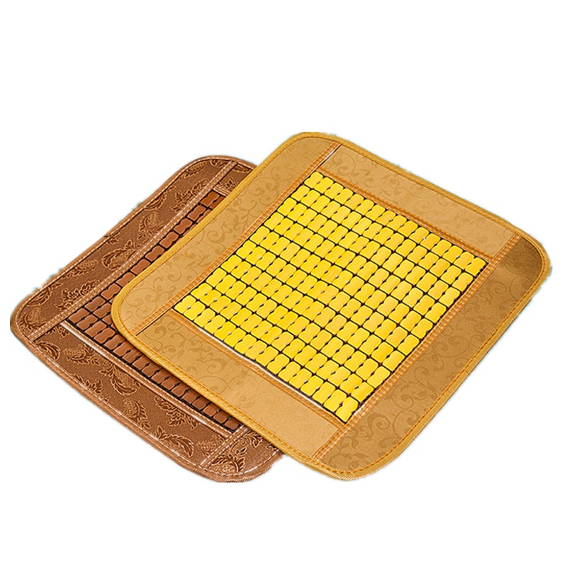 汽车竹片坐垫单片夏季凉垫货车轿车载通用凉席座椅座垫套夏天用品 三件套