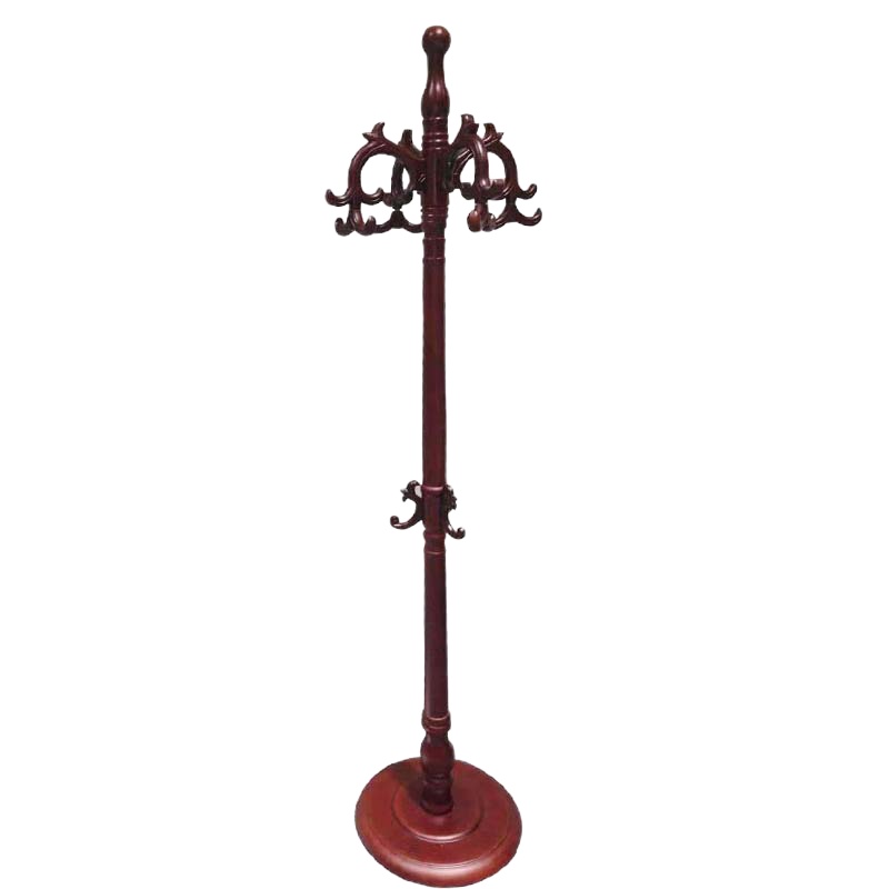 奇冠(QIGUAN) 实木衣帽架 E-56 红木色