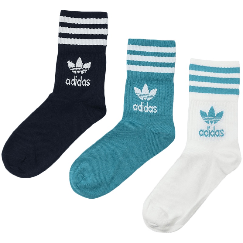 adidas阿迪达斯三叶草女袜运动袜休闲袜子GD3577