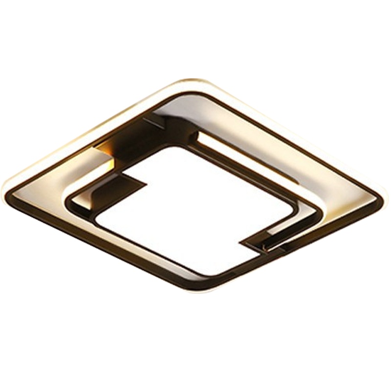 环森LED吸顶灯圆形现代北欧温馨卧室灯书房灯阳台灯客厅餐厅灯卧室房间灯具灯饰组合