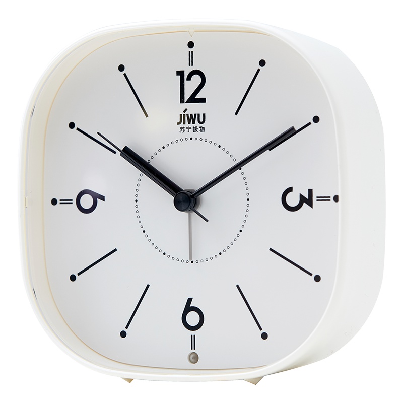 苏宁极物 日式极简静音闹钟学生儿童闹钟简约静音闹钟