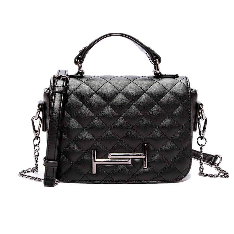 佐马仕 菱格链条包秋冬新款欧美时尚百搭单肩斜挎包 W-LY666