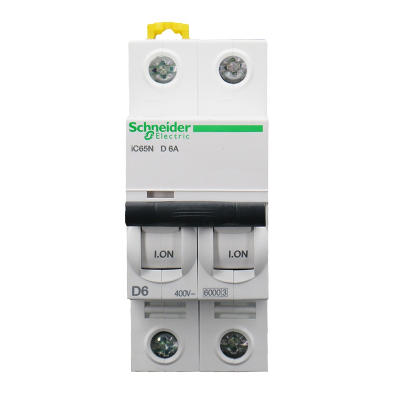 施耐德 空气开关 A9系列 标准型 小型断路器 A9F19201 空开 IC65N 6KA 2P D1A