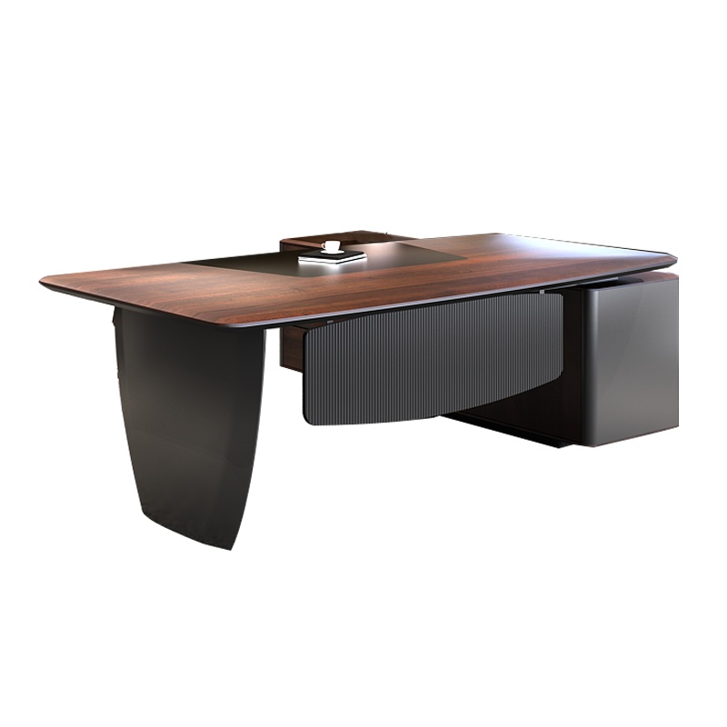 科朔 办公桌老板桌经理桌现代班台经理桌板式班台2.1米KSL27