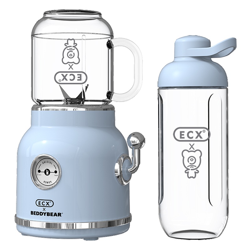 网红杯具熊(BEDDYBEAR)正品ECX家用电机全自动榨汁杯料理机果汁机电动果蔬榨汁机水果碰碰机- 苏有朋力荐明星同款