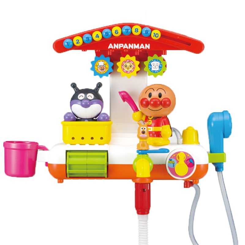 面包超人ANPANMAN豪华花洒房屋玩具3岁以上适用
