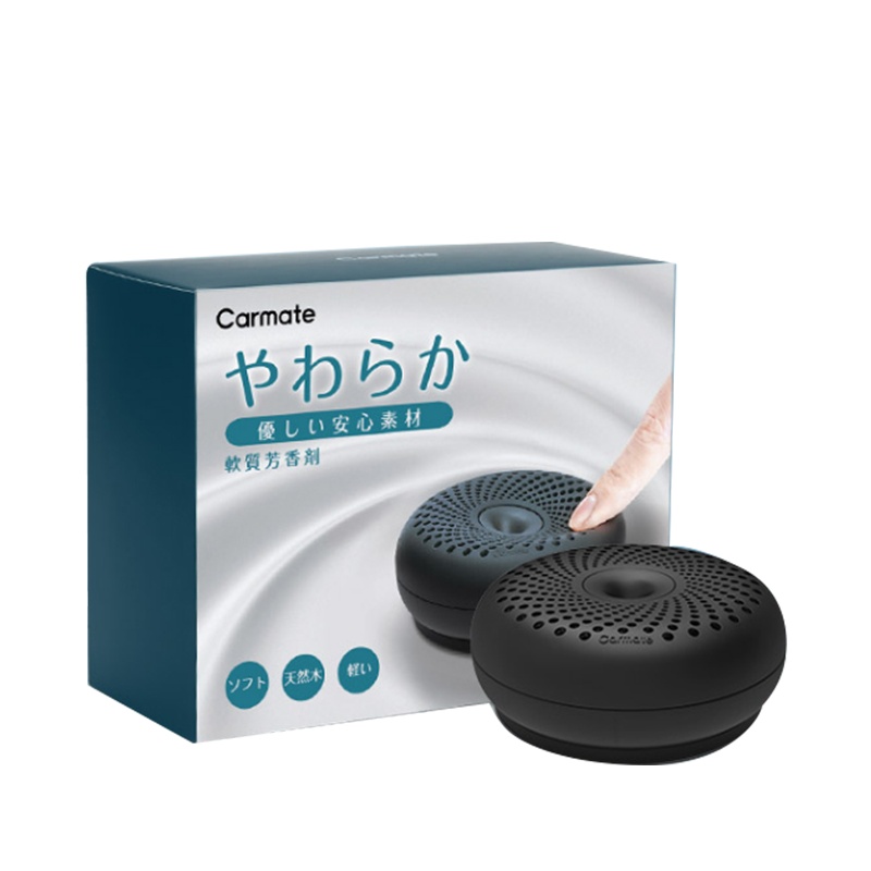 快美特(CARMATE)车用香水柔形含浸座式香薰车载固体香膏持久淡香车内除臭除异味