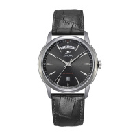 英纳格(ENICAR)红牌系列时尚简约休闲商务皮带自动机械男士手表1169/50/357aBZ