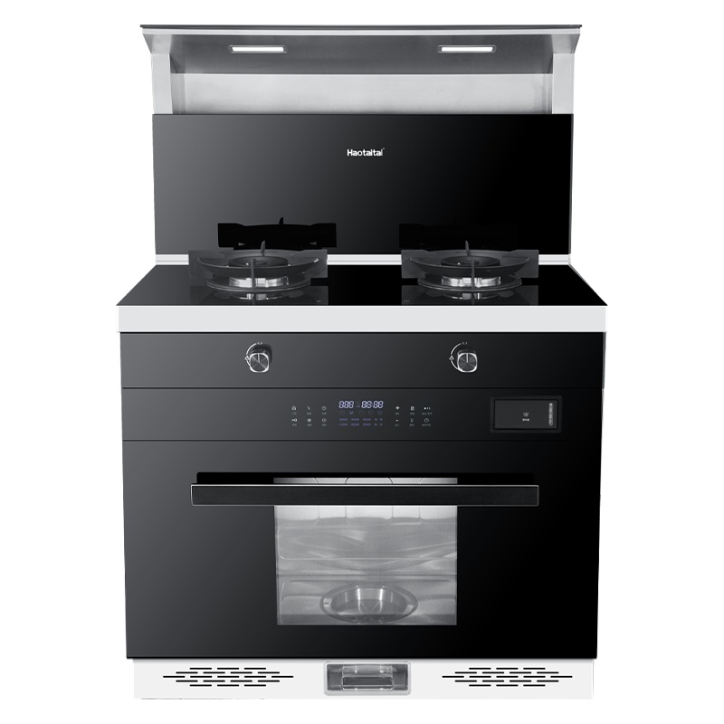 好太太集成灶一体J903K变频烟灶消家用 自营 油烟机燃气灶套餐自动清洗下排式定时烟灶套装(天然气)