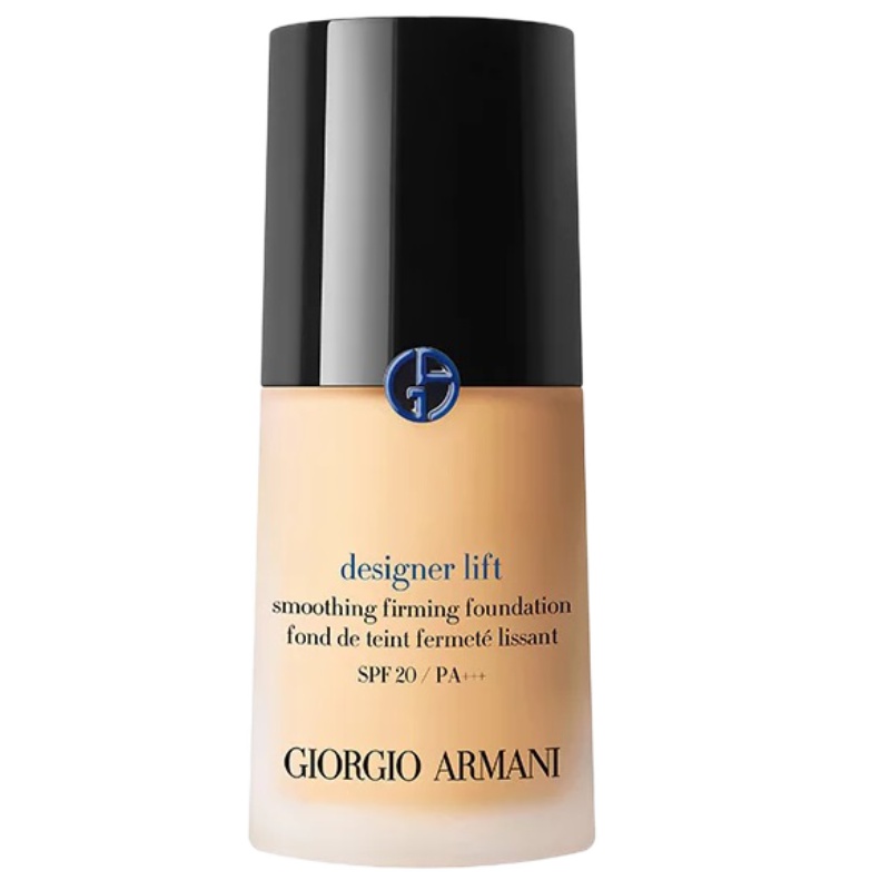 [送礼优选]Armani/阿玛尼蓝标紧颜粉底液SPF20 30ml #03轻薄持久保湿遮瑕 适合偏白肤色 李佳琦