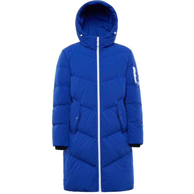 波司登冬季中长款羽绒服男士青年过膝厚外套漫威系列B80142529DDS