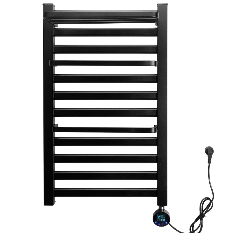 意狄讴碳纤维智能电热毛巾架YJ088浴室卫生间电加热恒温烘干浴巾置物架