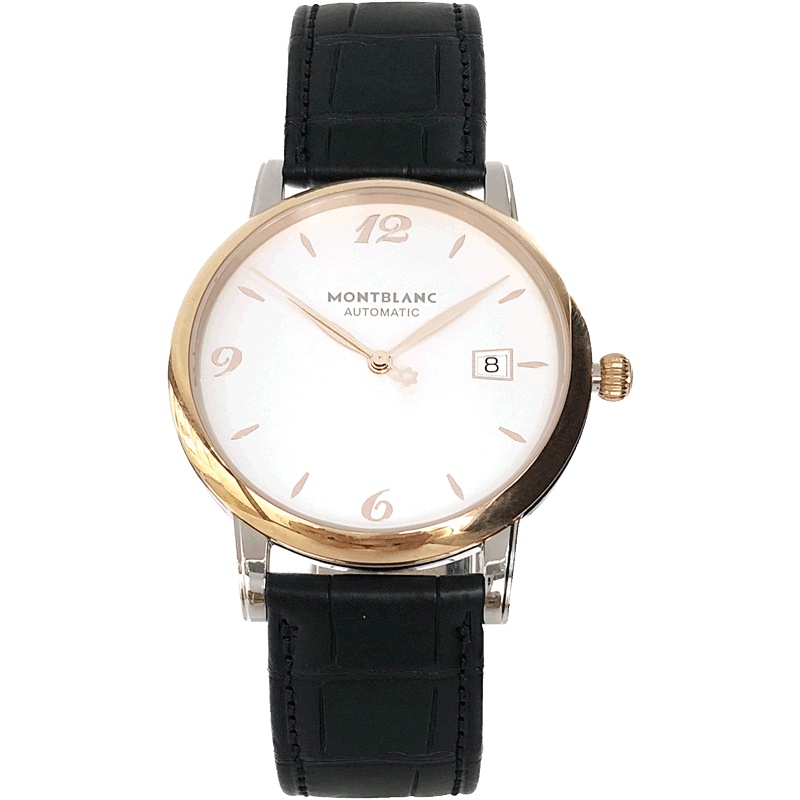 万宝龙(Montblanc)手表明星系列皮带自动机械男士手表U0112145