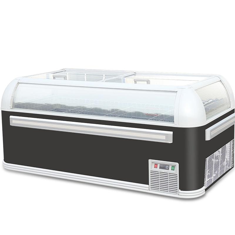 希冷(XILEN) 超市冰柜商用展示柜 雪糕柜 卧式岛柜 冷柜 便利店冰淇淋冷冻饮料柜冰箱 1.3米雪糕柜[百搭款]